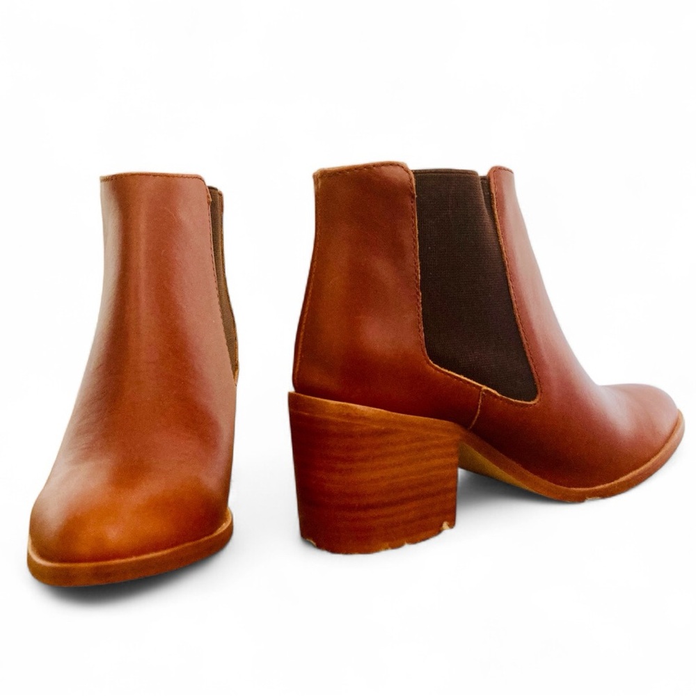 New Nisolo Chestnut Leather Ankle Boots